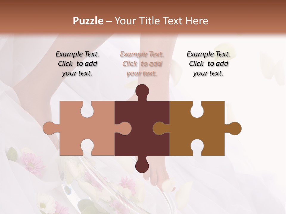 Relaxation Recovery Girl PowerPoint Template