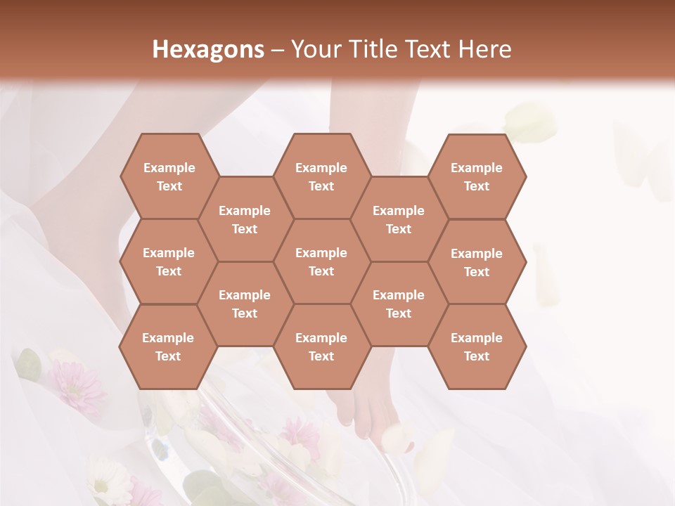 Relaxation Recovery Girl PowerPoint Template