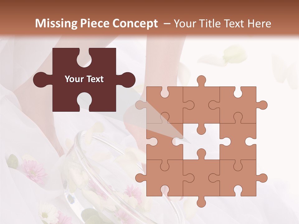 Relaxation Recovery Girl PowerPoint Template