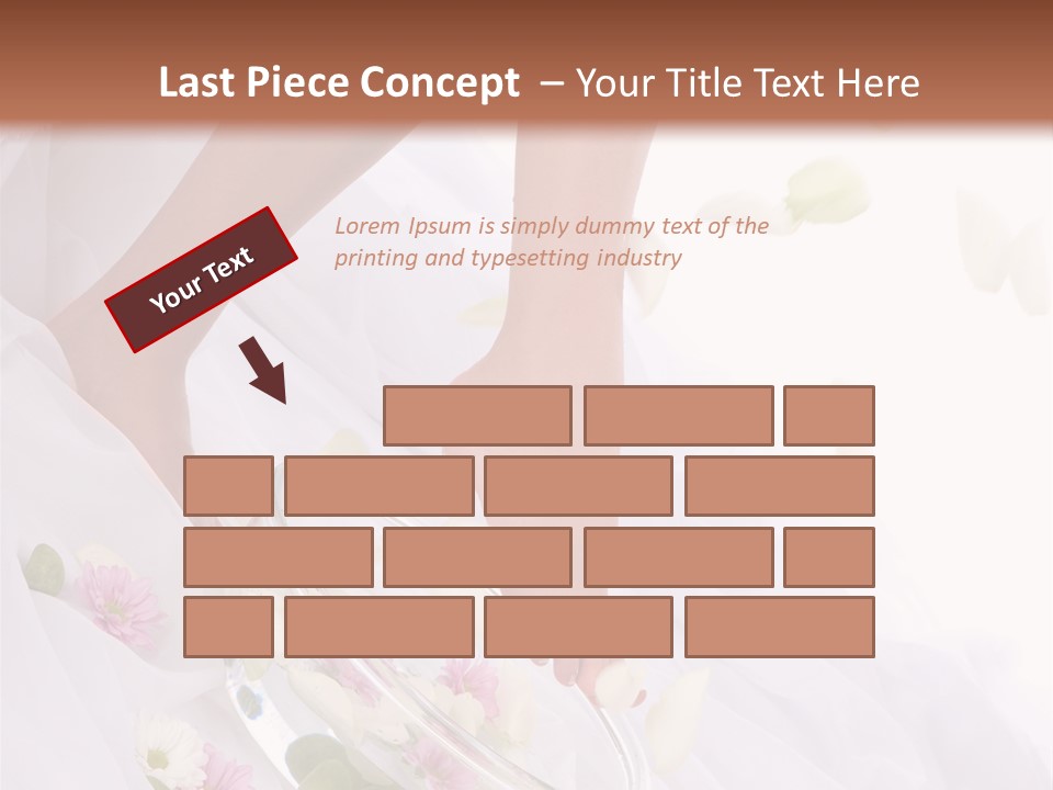 Relaxation Recovery Girl PowerPoint Template