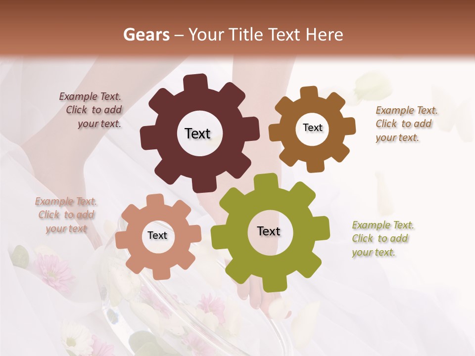 Relaxation Recovery Girl PowerPoint Template