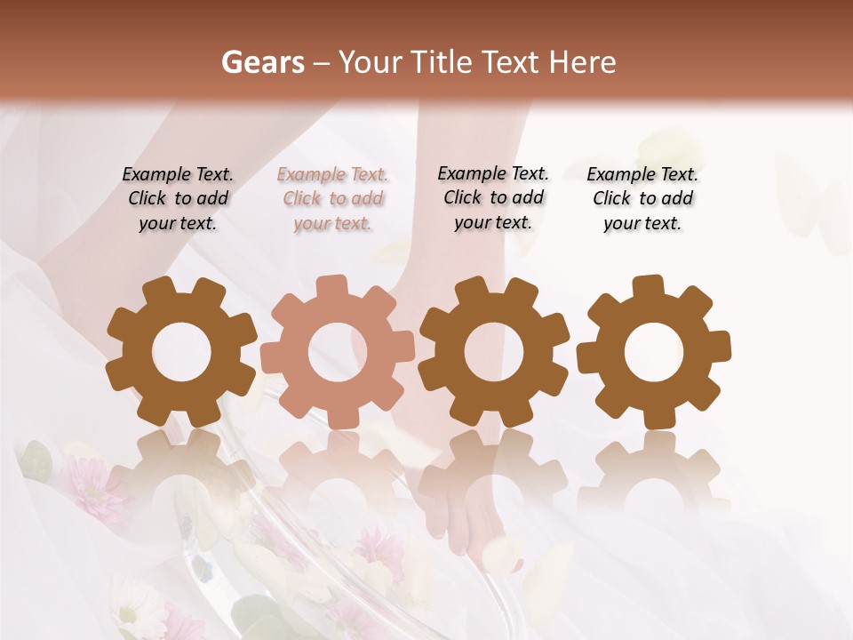 Relaxation Recovery Girl PowerPoint Template