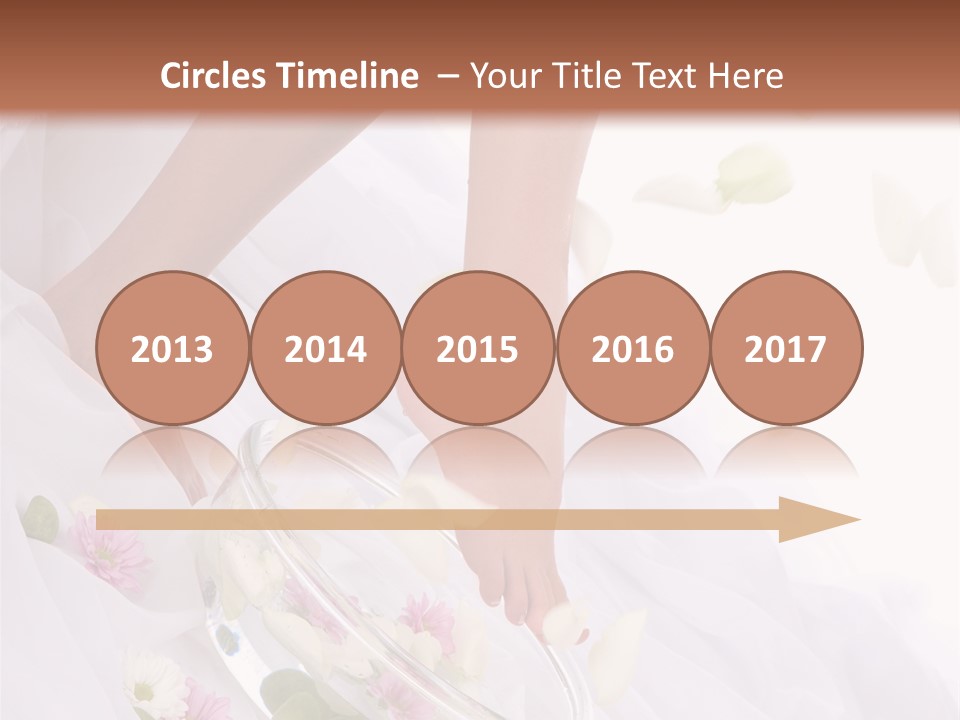 Relaxation Recovery Girl PowerPoint Template