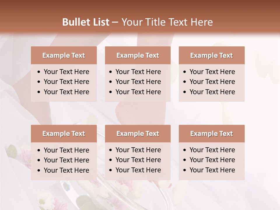 Relaxation Recovery Girl PowerPoint Template