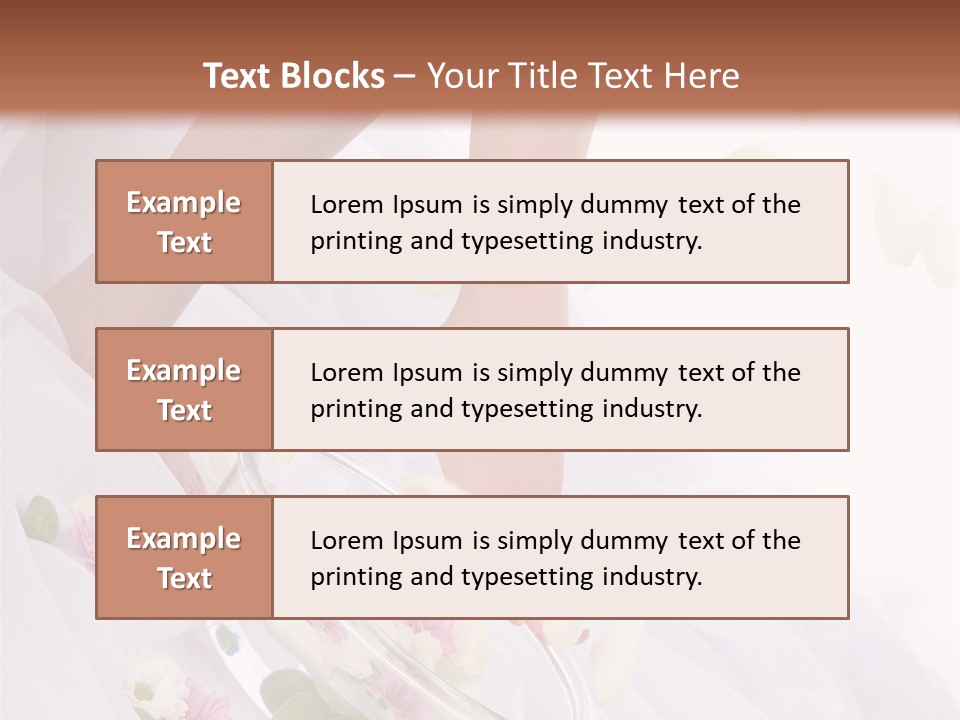 Relaxation Recovery Girl PowerPoint Template