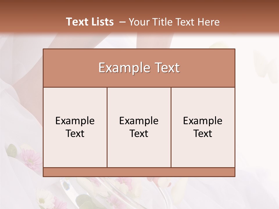 Relaxation Recovery Girl PowerPoint Template