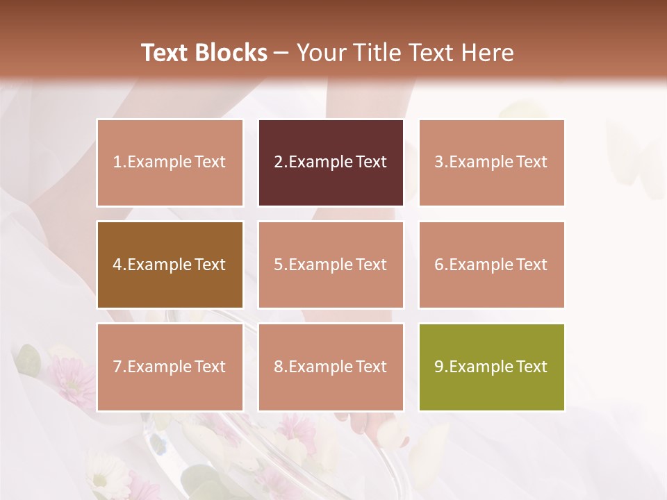 Relaxation Recovery Girl PowerPoint Template