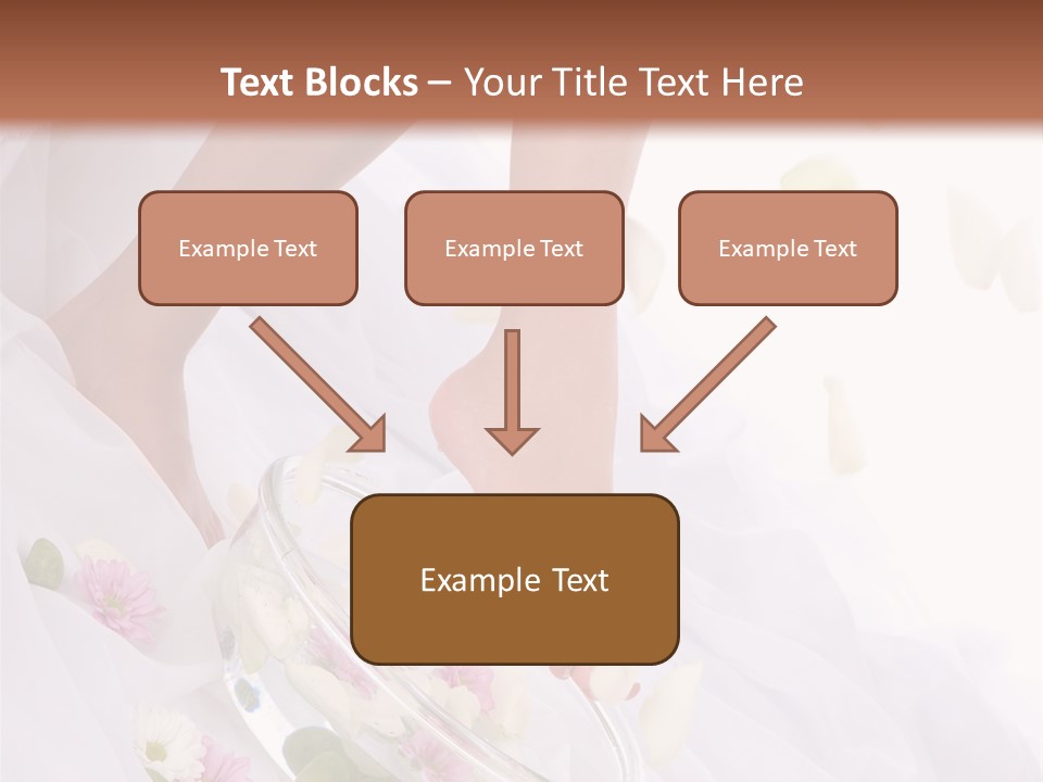 Relaxation Recovery Girl PowerPoint Template