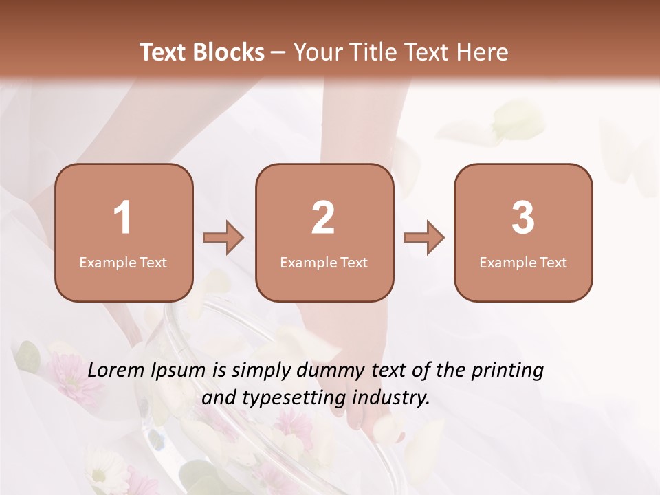 Relaxation Recovery Girl PowerPoint Template