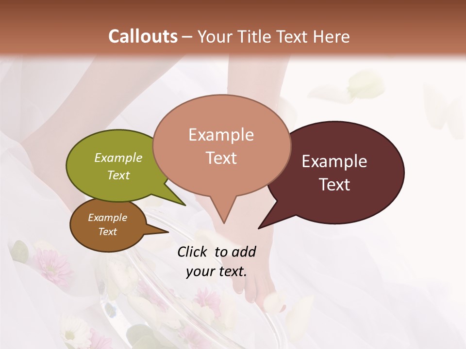 Relaxation Recovery Girl PowerPoint Template