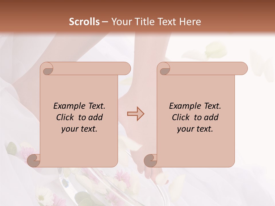 Relaxation Recovery Girl PowerPoint Template