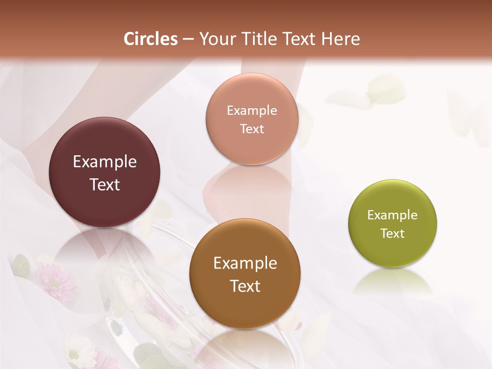 Relaxation Recovery Girl PowerPoint Template