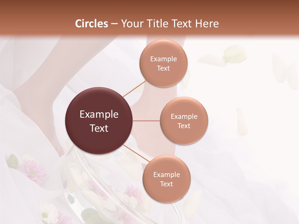 Relaxation Recovery Girl PowerPoint Template