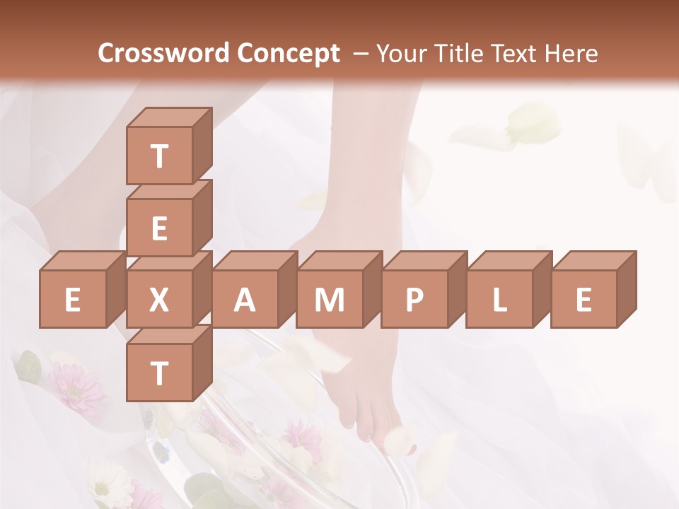 Relaxation Recovery Girl PowerPoint Template