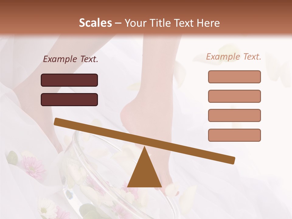 Relaxation Recovery Girl PowerPoint Template