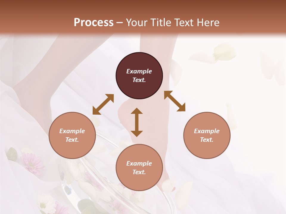 Relaxation Recovery Girl PowerPoint Template