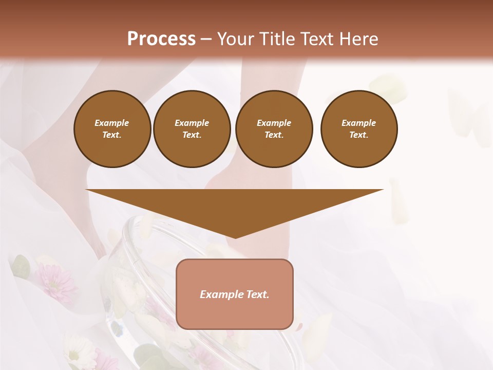 Relaxation Recovery Girl PowerPoint Template