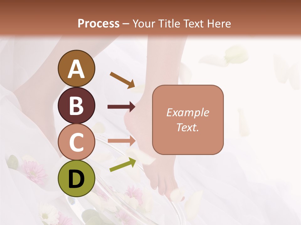 Relaxation Recovery Girl PowerPoint Template