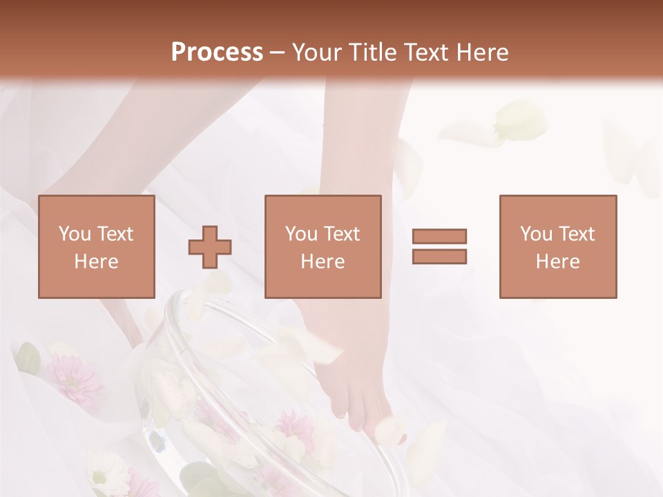 Relaxation Recovery Girl PowerPoint Template