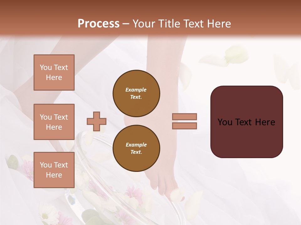 Relaxation Recovery Girl PowerPoint Template