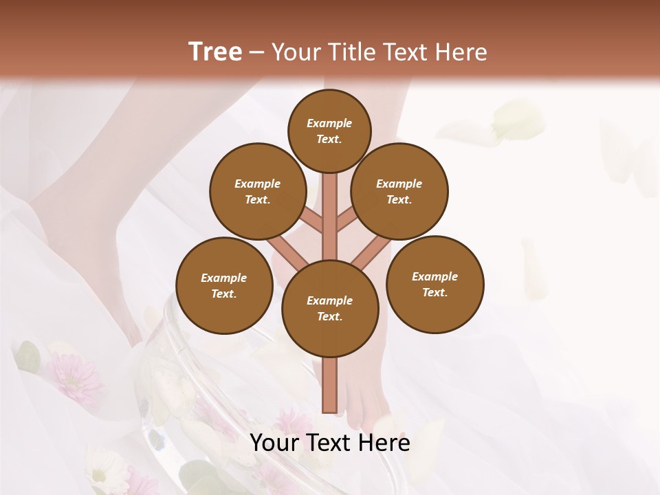 Relaxation Recovery Girl PowerPoint Template