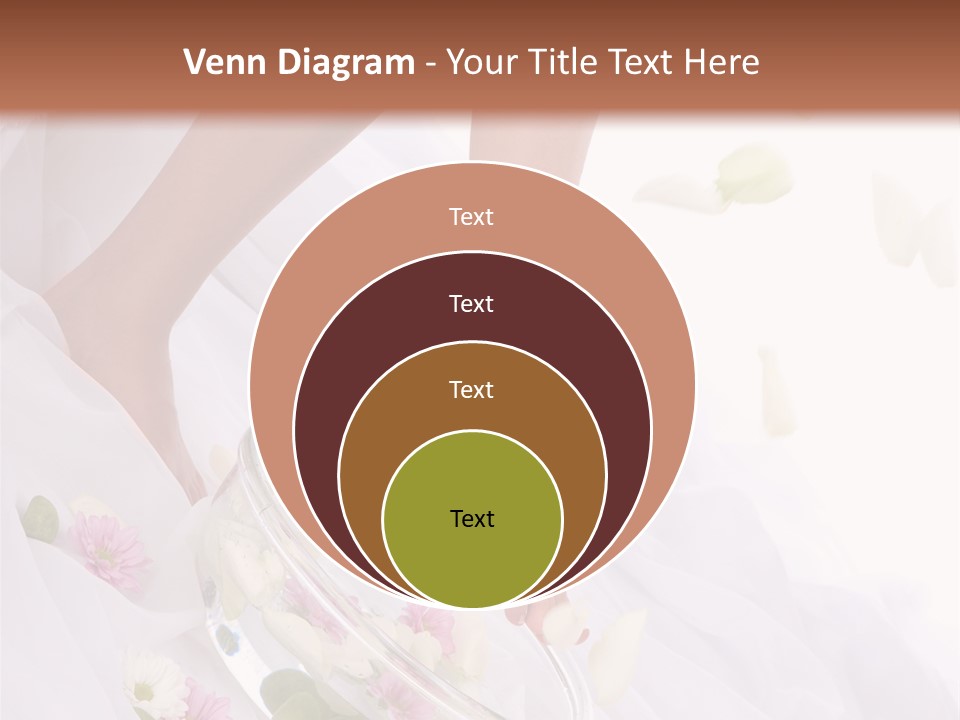 Relaxation Recovery Girl PowerPoint Template