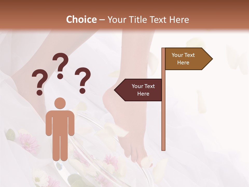 Relaxation Recovery Girl PowerPoint Template