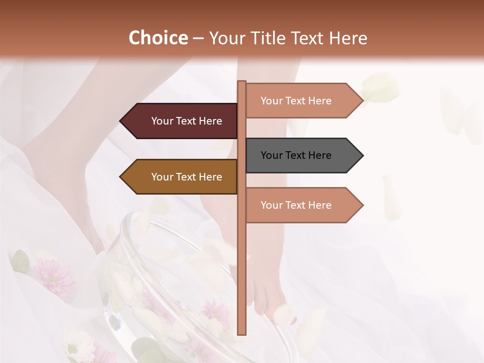 Relaxation Recovery Girl PowerPoint Template