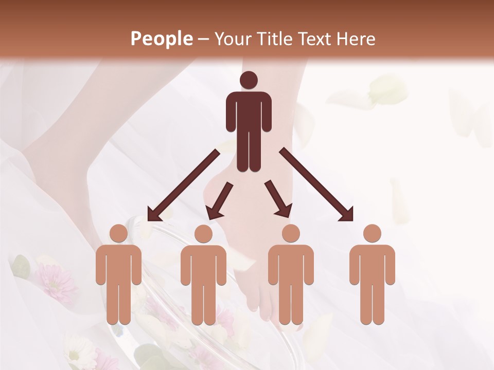 Relaxation Recovery Girl PowerPoint Template