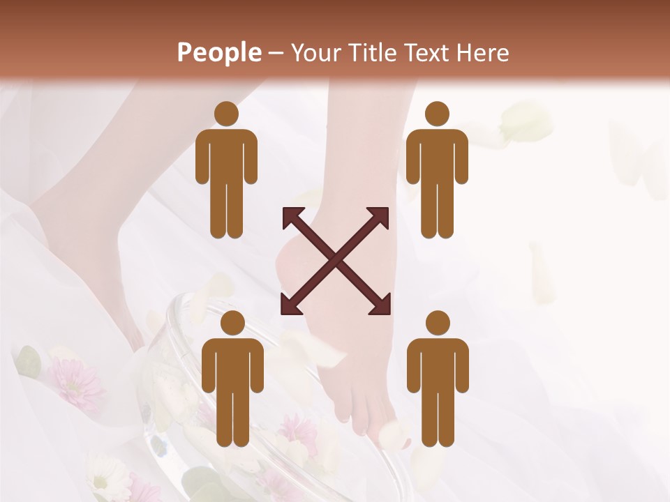 Relaxation Recovery Girl PowerPoint Template