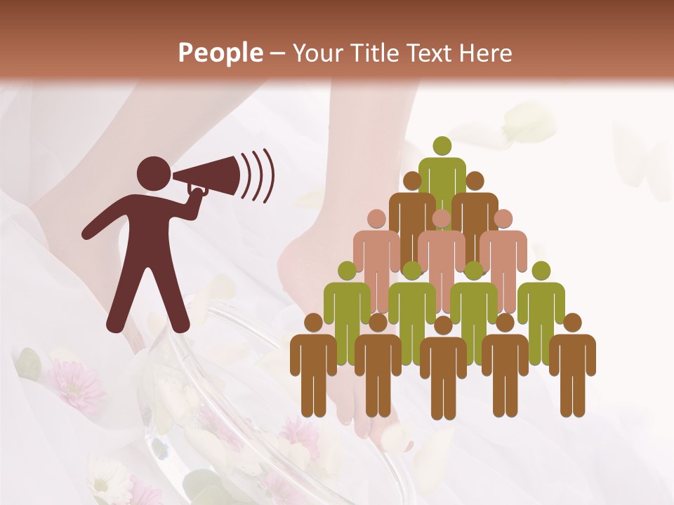 Relaxation Recovery Girl PowerPoint Template