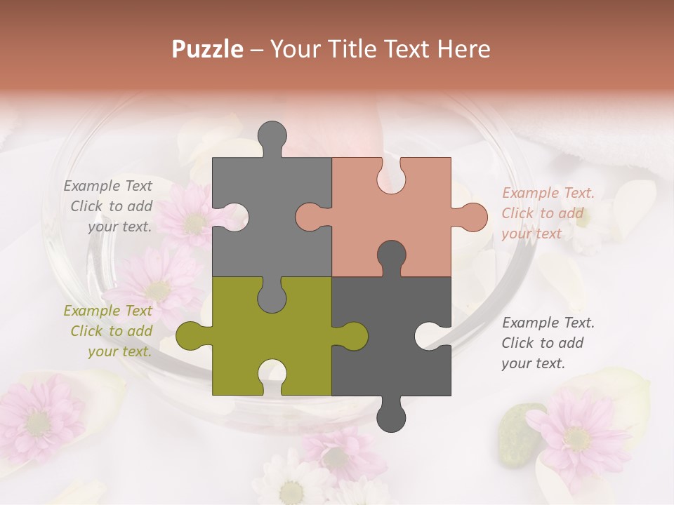 Healthy Vitality Perfume PowerPoint Template