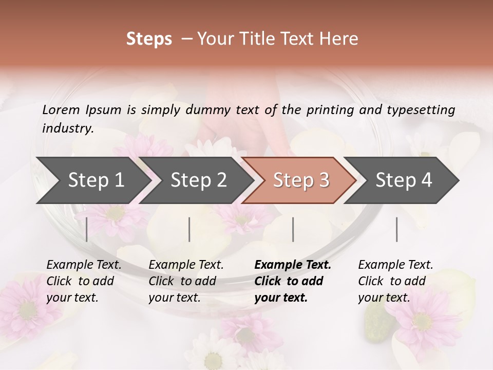 Healthy Vitality Perfume PowerPoint Template