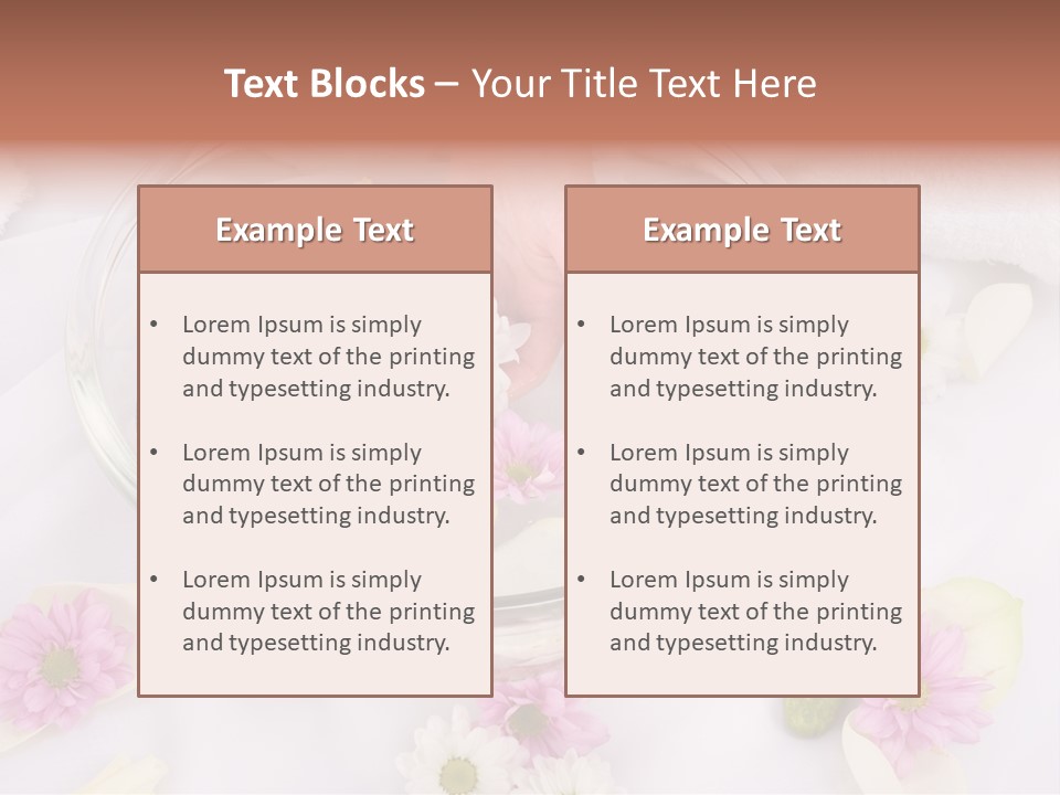 Healthy Vitality Perfume PowerPoint Template