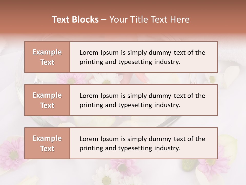 Healthy Vitality Perfume PowerPoint Template