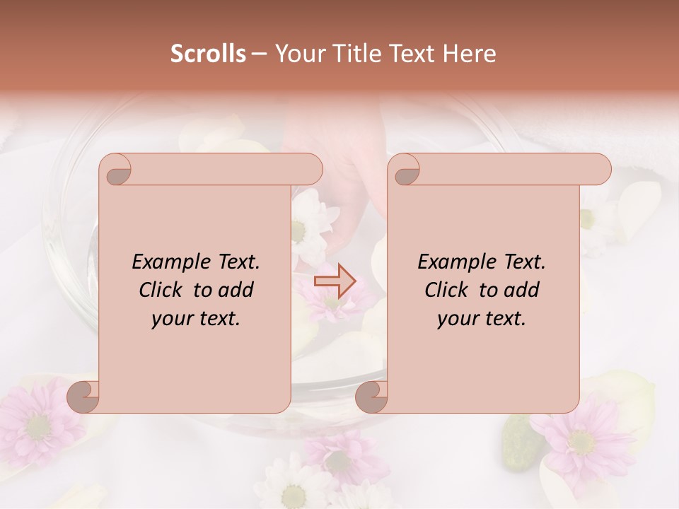 Healthy Vitality Perfume PowerPoint Template
