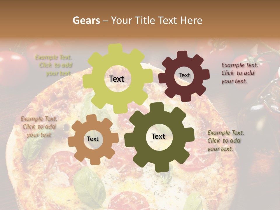 Abendessen Dinkel Gesund PowerPoint Template