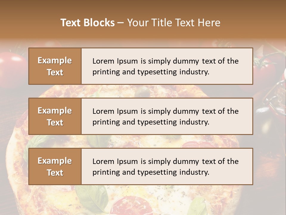 Abendessen Dinkel Gesund PowerPoint Template