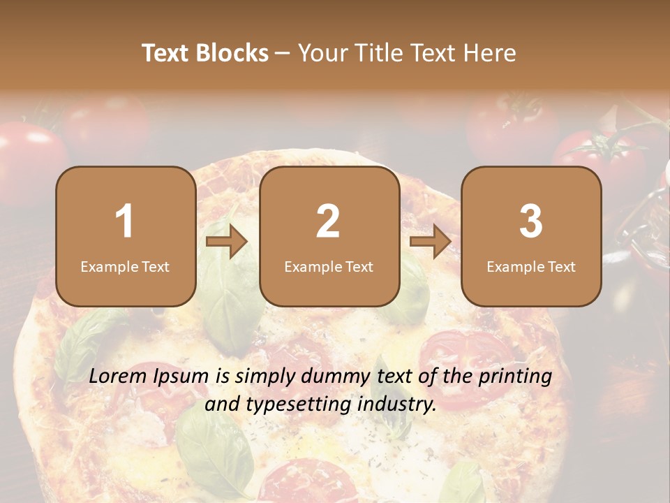 Abendessen Dinkel Gesund PowerPoint Template