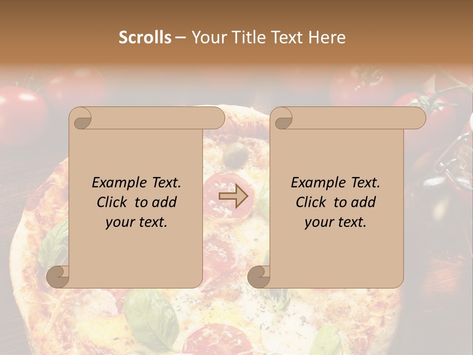 Abendessen Dinkel Gesund PowerPoint Template