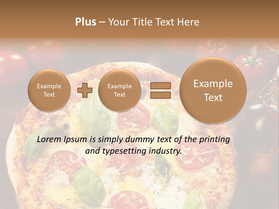 Abendessen Dinkel Gesund PowerPoint Template