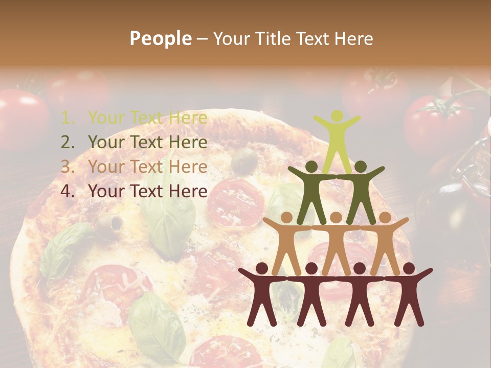 Abendessen Dinkel Gesund PowerPoint Template