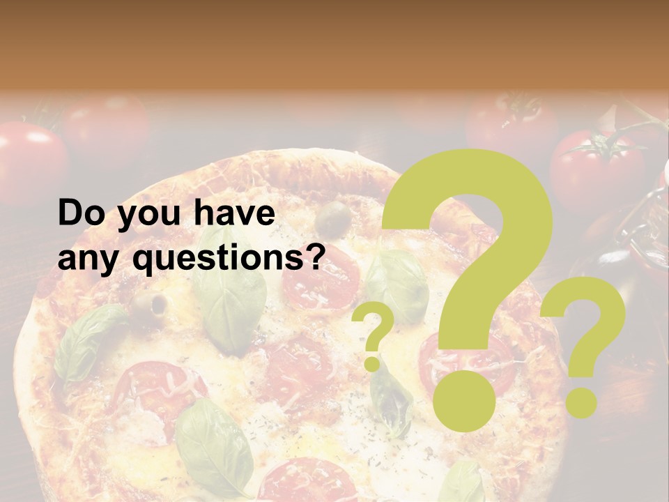 Abendessen Dinkel Gesund PowerPoint Template