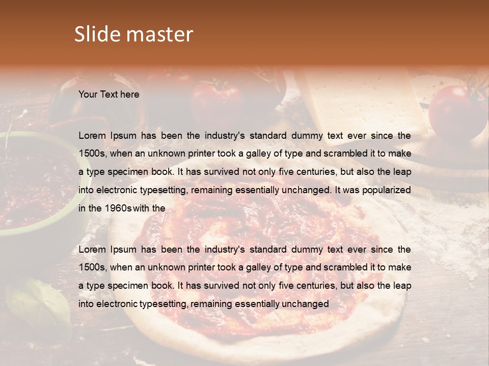 Belag Gesund Teigkugel PowerPoint Template