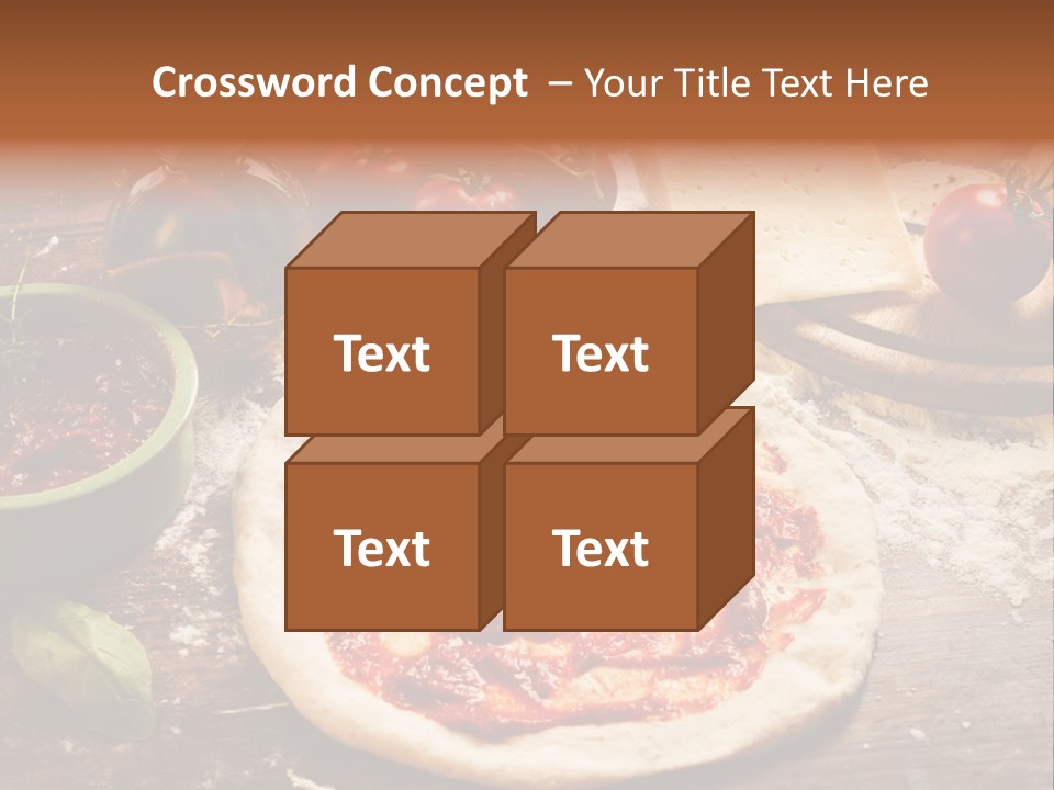 Belag Gesund Teigkugel PowerPoint Template