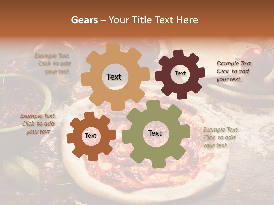 Belag Gesund Teigkugel PowerPoint Template