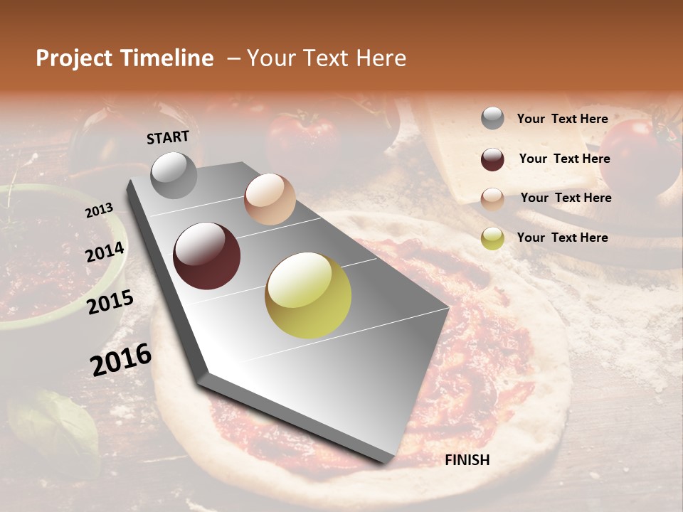 Belag Gesund Teigkugel PowerPoint Template