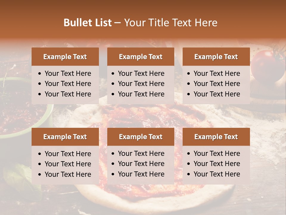 Belag Gesund Teigkugel PowerPoint Template