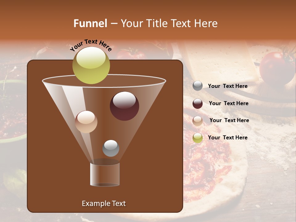 Belag Gesund Teigkugel PowerPoint Template