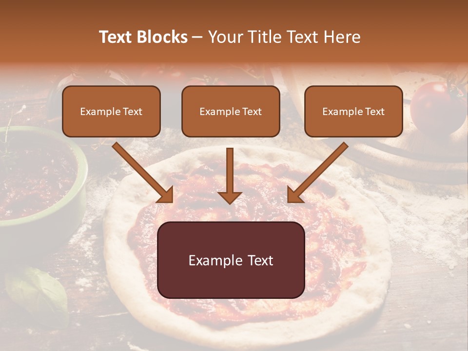Belag Gesund Teigkugel PowerPoint Template